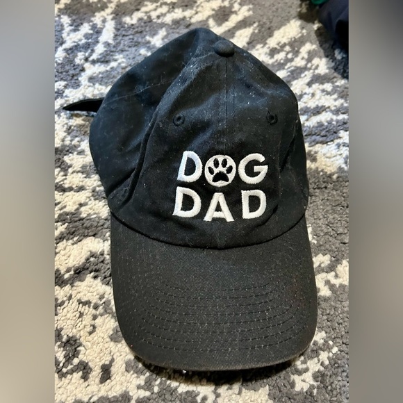 Dog Dad Black Dad Hat Baseball Cap OS - Picture 1 of 2